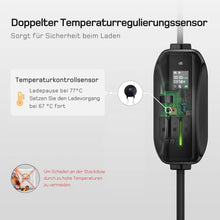 Ladekabel Typ 2 Schuko Heimladegerät EV Elektroauto Ladegerät 6M 6-16A für VW ID.4 5