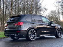 Chrom Auspuff Blenden Endrohre für BMW X5 F15 35i M Sport Stoßstange 2013-2018