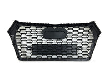 Schwarz Wabengrill Kühlergrill Front Grill für Audi Q5 SQ5 FY S Line 2017-2020