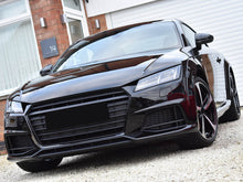 L+R Schwarz Spiegelabdeckkappen Außenspiegel für Audi TT FV 8S TTS TTRS R8 2014+ Ohne SideAssist