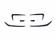 Front Stoßstange Flics Flaps Flossen Schwarz für VW Golf VII 7 GTI 2013-2016