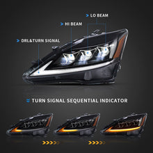 NEU Scheinwerfer Frontscheinwerfer für Lexus IS250 IS350 ISF 2006-2012 Voll LED Projektor