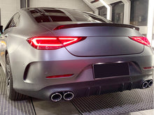 Schwarz Glanz Heckspoiler Heckflügel für Mercedes CLS Spoiler C257 Limo seit 2018 sp94
