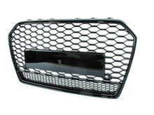Wabengrill Kühlergrill Grill Schwarz für Audi A6 S6 C7 4G Limo Avant 2015-2018