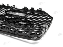 Schwarz Kühlergrill Frontgrill Wabengrill für AUDI A6 C7 S6 S Line Avant Limo 2015-2018 fg169