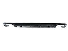 Heckdiffusor Diffusor + Auspuffblenden Schwarz für Audi A4 Avant B9 S Line 2015-2019