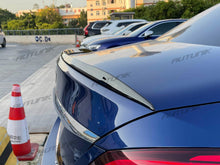 Glanz Schwarz Heckspoiler Spoilerlippe Spoiler für Mercedes W205 C63 AMG Limo ab14 sp6