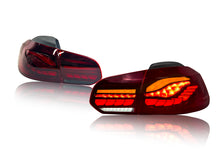 NEU LED Rückleuchten Rücklicht Heckleuchten Fahrlicht Rot Rauch für VW Golf 6 08-13 Sequenzieller