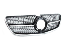 Kühlergrill Front Grill Diamant Schwarz Diamantgrill für Mercedes VITO W447 ab 2019