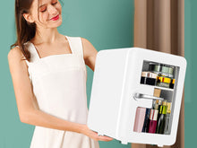 2 In 1 Mini Kühlschrank Tragbare Schrankbox AC/DC 6L für Auto Büro Wohnung Outdoor
