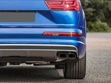 Auspuffblenden Doppelrohr Endrohre Schwarz für AUDI Q7 4M Diesel 2016-2019 et38