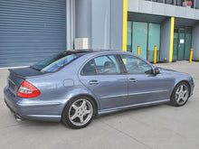 Autunik Schwarz Glanz Heckspoiler Spoilerlippe für Mercedes W211 Spoiler Limo 02-09 sp91