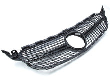 Silber Kühlergrill Grill Diamantgrill für Mercedes C43 AMG C-Klasse W205 A205 S205 C205 2014-2018 pz127