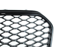 Schwarz Frontgrill Kühlergrill für AUDI A5 Wabengrill 8T S Line Facelift 12-16 fg283