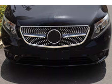 Chrom Kühlergrill Grill Diamantgrill für Mercedes Benz Vito W447 2014-02/2019 Vor Facelift fg308