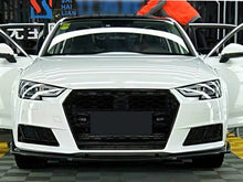 Lüftungsgitter Nebelscheinwerfer Gitter Blenden Schwarz für Audi A4 B9 Serien. 15-19