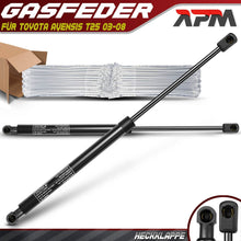 2 x Gasfeder Gasdruckdämpfer Heckklappe Schrägheck für Toyota Avensis T25 03-08