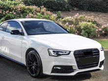 Schwarz Frontgrill Grill für AUDI A5 Kühlergrill S5 8T Sportback Coupe 12-16 MOPF
