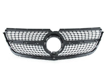 Kühlergrill Front Grill Diamant Schwarz Diamantgrill für Mercedes VITO W447 ab 2019