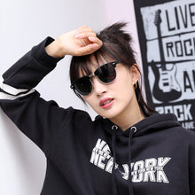 UV400-Schutz Sonnenbrille Groß Brille Runde Reisenbrille für Damen Herren Fahren Angeln