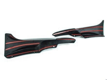 Front Spoiler Splitter Ecken Ansätze Schwarz für BMW 3er E92 E93 Coupe Cabrio M Sport Paket 2006-2010