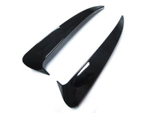 Schwarz Heck Hinten Stoßstange Flossen Flaps Canard für Mercedes Benz W205 Limo AMG Line 2015-2018 pz19