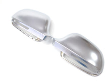 Spiegelkappen Außenspiegel Abdeckung Silber Alu Matt für AUDI S3 A3 8P S4 A4 B8 S5 A5 8T A6 C6 OHNE Side Assist mc2