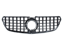 Schwarz Kühlergrill Front Grill für Mercedes V Klasse W447 Facelift mit originalen Diamantgrill 19+
