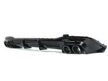 Diffusor Heckdiffusor + Auspuffblenden Schwarz für Mercedes S Klasse W223 AMG Line Bs Style 21-24