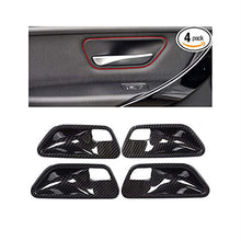 Auto Innenraum Carbon Fiber Türgriff Schale Abdeckung Für BMW 3er F30 2013-2018