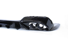 Heckdiffusor Diffusor Auspuff Schwarz für BMW 3er G20 Limo G21 M Sport Paket 19-22