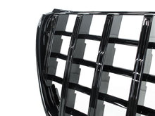 Schwarz Kühlergrill Front Grill für Mercedes V Klasse W447 Facelift mit originalen Diamantgrill 19+