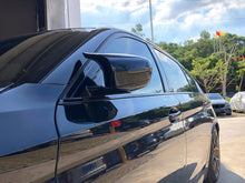 Spiegelkappen Außenspiegelkappen Schwarz Glanz Passend für BMW 5er G30 G31 3er G20 G21 7er G11 G12 2019+