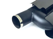 Auspuffblende Endrohre Endrohrblende Schwarz für Porsche Panamera 970 2009-2013 et215