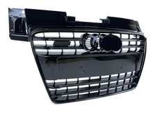 TTRS Optik Kühlergrill Front Grill Schwarz Grill für Audi TT 8J S Line 2006-2014