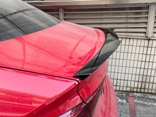 Schwarz Spoilerlippe Heckspoiler Hecklippe Spoiler für AUDI A3 8V Limo S Line 13-20 sp8