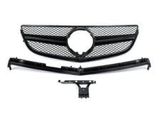 Grill Kühlergrill Schwarz für Mercedes Benz E Klasse C207 A207 2013-2016 Facelift