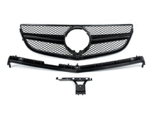 Grill Kühlergrill Schwarz für Mercedes Benz E Klasse C207 A207 2013-2016 Facelift