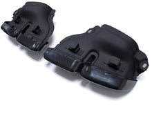 Schwarz Auspuffblenden Endrohre für Mercedes E-Kl. W212 S-Kl. W222 S65 AMG 13+