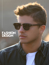 UV400-Schutz Sonnenbrille Groß Brille Runde Reisenbrille für Damen Herren Fahren Angeln