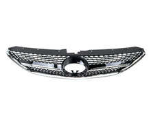 Diamant Kühlergrill Front Grill Schwarz für Mercedes Benz V-Klasse W447 V250 V260 14-19 fg353