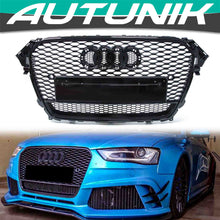 Kühlergrill Front Grill Wabengrill Schwarz für AUDI A4 B8.5 B8 S4 S-Line Limo Avant 2011-2015