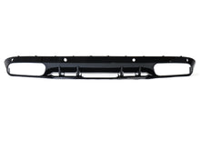C63s Optik Heckdiffusor Diffusor Endrohre Schwarz für Mercedes W205 S205 Seriens.