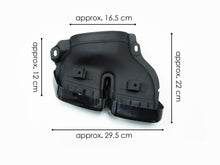 Schwarz Auspuffblenden Endrohre für Mercedes E-Kl. W212 S-Kl. W222 S65 AMG 13+