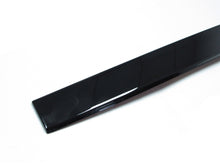 Schwarz Glanz Vertikale Heck Spoiler Flaps (1 Paar) für Mercedes Benz C Klasse S204 T-Model 2007-2014 pz45