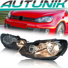 Paar Scheinwerfer Frontscheinwerfer Halogen für VW Golf 6 08-12 TSI TDI