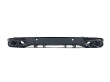 Diffusor Heckdiffusor Auspuff Schwarz für Mercedes C205 A205 C43 AMG Line di27