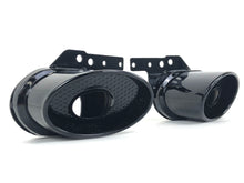 Sport Diffusor Heckdiffusor Auspuffblende Schwarz für Audi A5 F5 S Line 2020+