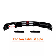 Heckdiffusor Diffusor Schwarz Glanz für BMW 3er F30 M Sport Paket 12-19