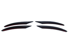 Nebelscheinwerfer Blenden Flaps Schwarz für Mercedes C-Klasse W205 S205 AMG Line 2019-2021